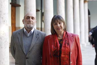 Rosa Solbes i Albert Sánchez-Pantoja.